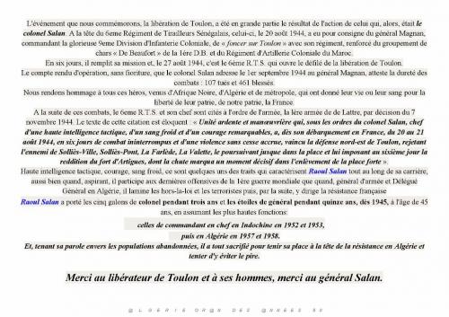 Hommage au général Raoul SALAN 2023