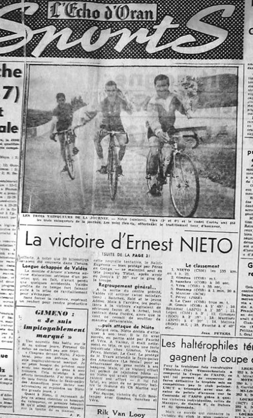 ECHO D'ORAN - Le Cyclisme
