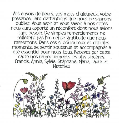 Décès Odile CASTAGNIER